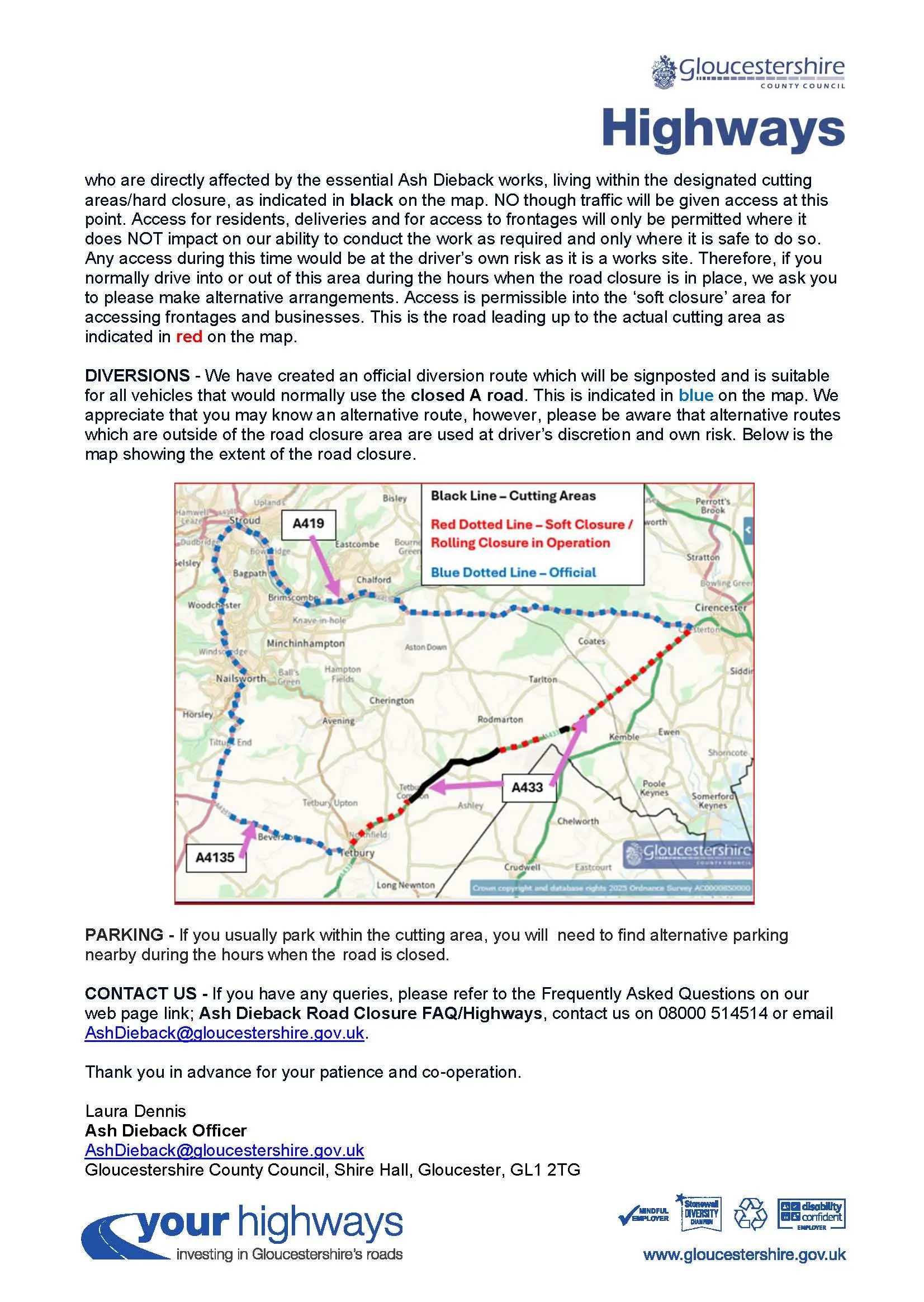 Temporary Road Closure – Tetbury Town Council